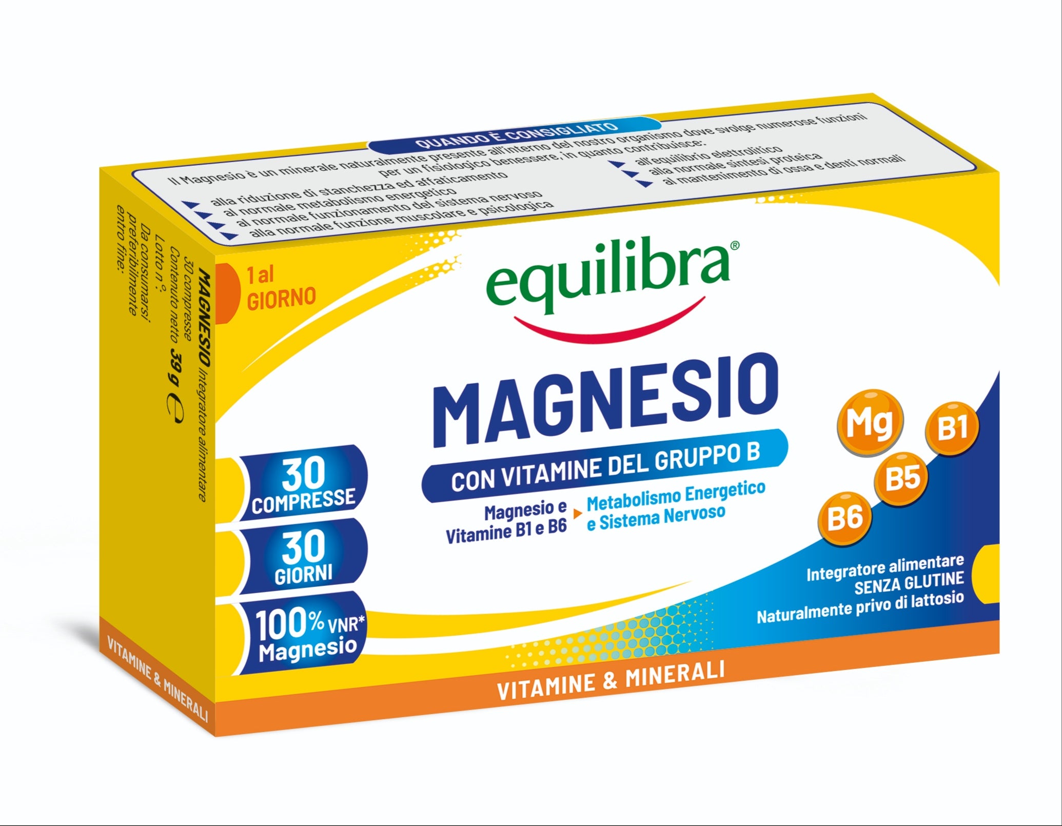 Magnesio con Vitamine B in compresse