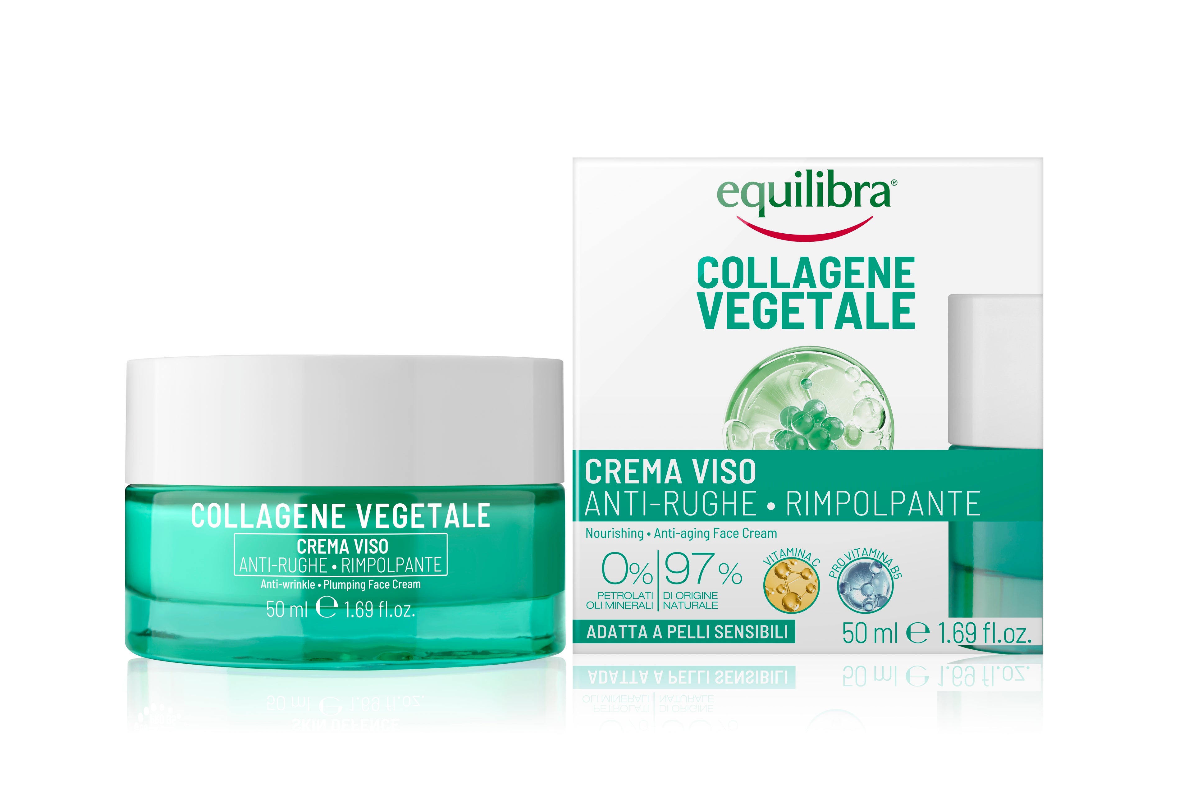 Crema Viso Collagene Vegetale
50 ml